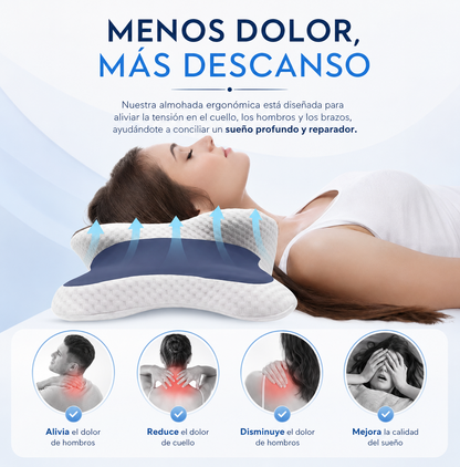 Almohada cervical ergonómica